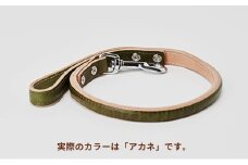 [№5258-7061]0101good lead 大型犬用短引き［犬 猫 リード］アカネ