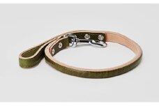 [№5258-7063]0101good lead 大型犬用短引き［犬 猫 リード］オリーブ