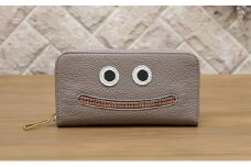 [№5258-7235]0208【オーク】思わず笑顔になってしまうニッコリ長財布