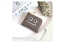 [№5258-7245]0209【オーク】思わず誰かに見せたくなるモンスターL字ミニ財布/コンパクト
