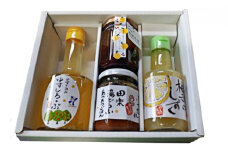 [№5258-0224]安富ゆずだより　Aセット／柚子 加工品 詰合せ 無添加 ジャム タレ シロップ 兵庫県 特産