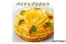 [№5258-0403]「パイナップルタルト」 誕生日 ギフト 記念日 パイナップル ヨーグルト ／ エクラン・ビジュー【クリスマス・ケーキ・タルト・フルーツ・スイーツ・果物・手作り】