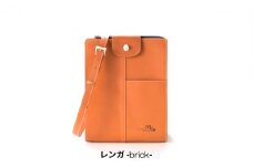 [№5258-7332]0527 ビジネスに使える本革ショルダーバッグ（B5サイズ）全4色（レンガ）