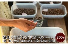 [№5258-7428]0708気まぐれブレンドコーヒー（中煎り～深煎りのダークローストブレンド粉）