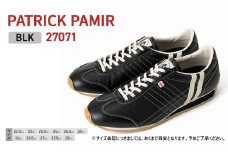 [№5258-8045]1054 PATRICK PAMIR BLK 27071【24.0cm（EUサイズ：38）】