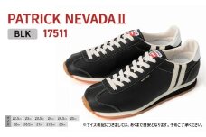 [№5258-8056]1055 PATRICK NEVADA2 BLK 17511【24.0cm（EUサイズ：38）】