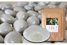 [№5258-1251]ムクナ豆ミクロパウダー（八升豆ホワイトムクナ）90g×2（3g30包×2袋） [ 国産 ムクナ むくな 八升豆 粉末 パウダー 栽培期間中 無農薬 自然栽培 ]