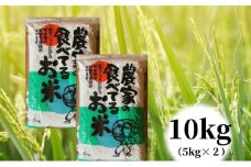 [№5258-0634]【令和7年度産】農家の食べてるお米　10kg（5kg×2個）真空パック ライス ご飯 主食 ストック 日持ち 備蓄品 保存食 兵庫県産 姫路市産 産地直送