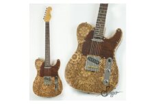 ＜エレキギター＞Sago Classic Style T flower laser＜テレキャスター＞【1299345】