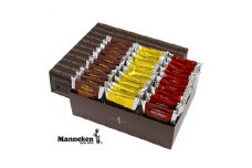 ＜冬季限定＞マネケン ベルギーワッフル 30個入ギフトセット 3種入り(TN30-PChWG)【1355123】