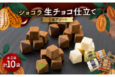 ショコラ生チョコ仕立てシリーズ　5種類のアソートパック【1433961】