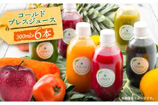 コールドプレスジュース1デイクレンズ6本セット(冷蔵品)【1168441】