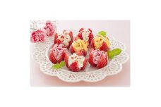 ＜父の日限定＞博多あまおう　花いちごのアイス　F-A-D7R【1604846】