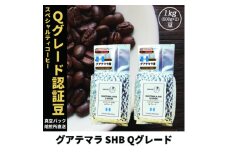 コーヒー豆 スペシャリティ Qグレード認証豆 グアテマラ SHB 中深煎り 1kg(500g×2)【1619516】