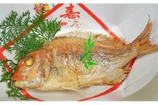 明石産 天然鯛の姿焼②
