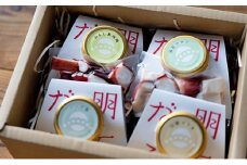 明石だこぶつ切りと4種のディップソースセット