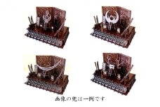 戦国武将兜（全39種より選択）武具・屏風・置台付き《キット品》