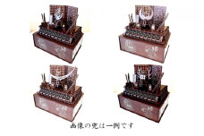 戦国武将兜（全39種より選択）武具・屏風・置台・収納ケース付き《キット品》