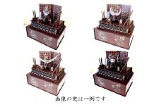 戦国武将兜（全39種より選択）武具・屏風・置台・収納ケース付き《キット品》
