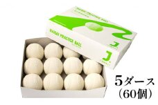 軟式野球ボール・J号プラクティスボール5ダース(60個)