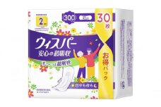 ウィスパー 安心の超吸収 吸水ケア 尿もれパッド 300cc 30枚入 1パック