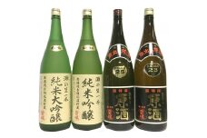 さっぱり辛口　vs.　コク高濃醇　のみくらべ4本セット