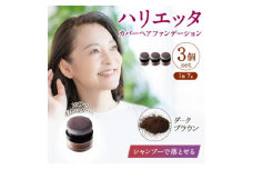 ハリエッタ カバーヘアファンデーション(ダークブラウン)3セット 兵庫県 西宮市