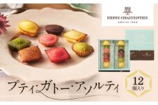 【アンリ・シャルパンティエ】プティ・ガトー・アソルティ 12個入　　HPG-10N2