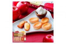 【アンリ・シャルパンティエ】スマイルフォー東北 - フロム芦屋　ケーク・フロマージュ・アソート＜林檎＞　14個入　HST-22AN3