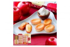 【アンリ・シャルパンティエ】スマイルフォー東北 - フロム芦屋　ケーク・フロマージュ・アソート＜林檎＞　21個入　HST-32AN3