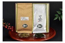 日本茶詰合せ（朝宮煎茶・手炒り棒ほうじ茶） お茶 茶葉 緑茶 煎茶 ほうじ茶 国産 お取り寄せ 詰め合わせ 飲み比べ ギフト 贈り物 手土産 飲料 ドリンク 飲料類 [№5275-0119]