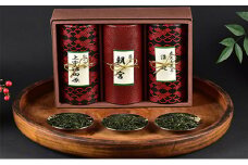 煎茶 セット 缶入り （朝宮煎茶・上宇治田原煎茶・溝辺煎茶） お茶 茶葉 緑茶 煎茶 国産 お取り寄せ 飲み比べ ギフト 贈り物 手土産 飲料 ドリンク 飲料類 [№5275-0128]
