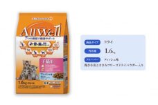 AllWell 健康に育つ子猫用 フィッシュ味 挽き小魚とささみフリーズドライパウダー入り 1.6kg×5袋 ペットフード キャットフード 猫のごはん 猫用フード 猫 ペット ドライ ユニ・チャーム ペット ユニ・ケアー [№5275-0432]