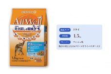 AllWell 肥満が気になる猫用 フィッシュ味 挽き小魚とささみフリーズドライパウダー入り 1.5kg×5袋 ペットフード キャットフード 猫のごはん 猫用フード 猫 ペット ドライ ユニ・チャーム ペット ユニ・ケアー [№5275-0441]
