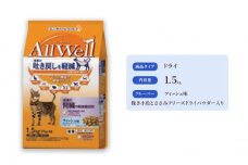 AllWell 成猫の腎臓の健康維持用 フィッシュ味 挽き小魚とささみフリーズドライパウダー入り 1.5kg×5袋 ペットフード キャットフード 猫のごはん 猫用フード 猫 ペット ドライ ユニ・チャーム ペット ユニ・ケアー [№5275-0446]