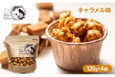 Daily's Popcorn　キャラメル味　120g×4袋［ ポップコーン お菓子 スイーツ ］ [№5275-0675]