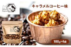 Daily's Popcorn　キャラメルコーヒー味　100g×4袋［ ポップコーン お菓子 スイーツ ］ [№5275-0677]