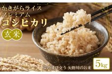 かきがらライスプレミアムコシヒカリ 玄米5kg