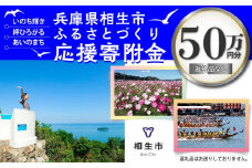 【返礼品なし】兵庫県相生市への寄付（500,000円分）