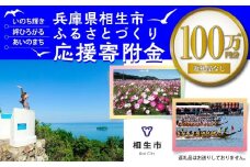 【返礼品なし】兵庫県相生市への寄付（1,000,000円分）