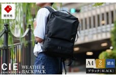 豊岡鞄 CIE WEATHER 2WAY BACKPACK（071952）ブラック