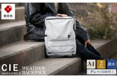 豊岡鞄 CIE WEATHER 2WAY BACKPACK（071952）ミストグレー