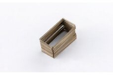 【Nゲージ鉄道模型用貫通幌】SP幌　S　ブラウン（5パックセット）