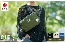 豊岡鞄　CIE WEATHER BODYBAG with MARKET BAG（071954）オリーブ