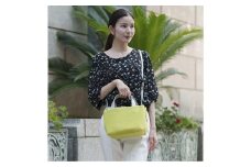 豊岡鞄　TUTUMU スエード Tore tote（S3201）ライム
