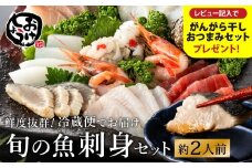 新鮮なお魚を捌いた日に冷蔵で発送！お刺身セット 約2人前  / 刺身 盛り合わせ 新鮮 冷蔵 お刺身 セット 寿司ネタ お寿司 お魚 刺身盛り合わせ【城崎温泉 おけしょう鮮魚】【お電話で希望の配送日時を確認しますので受取安心】