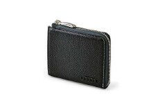 BAGGEX　豊岡製　レザーミニ財布（L字ファスナータイプ）　35-0176（ブラック）