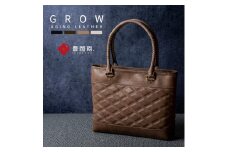 豊岡鞄　GROW 育てる鞄　AGING TOTE （チョコ）