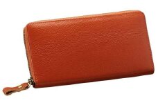 豊岡工房　牛革コインが分けられる長財布（3774-08）キャメル