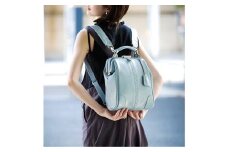 豊岡鞄 YOUTA ELK 3WAYダレス MINI（YK60）スカイ